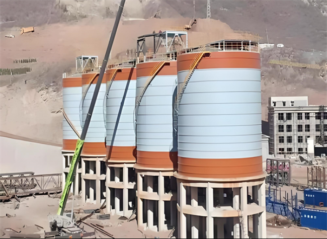 弋江高架钢板仓